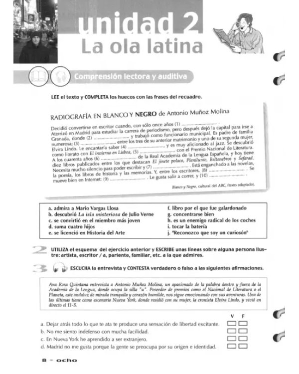 Nuevo ven 3. Libro de ejercicios + CD audio