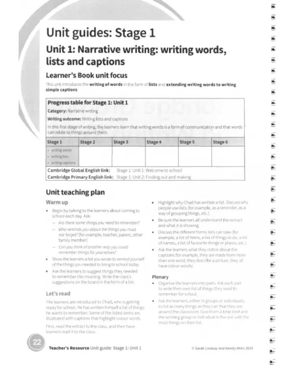 Cambridge Grammar and Writing Skills. Stage 1-3. Teacher's Resource with Digital Access