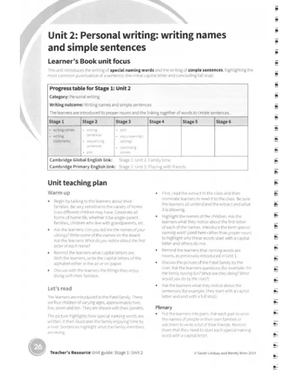 Cambridge Grammar and Writing Skills. Stage 1-3. Teacher's Resource with Digital Access