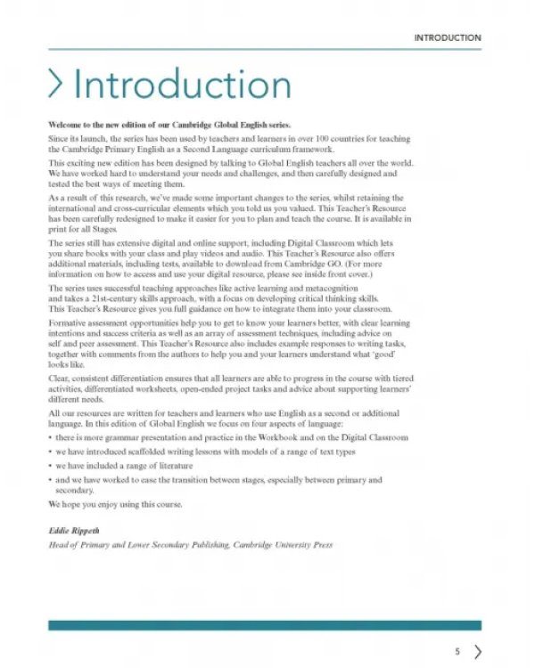 Cambridge Global English. 2nd Edition. Stage 4. Teacher's Resource with Digital Access