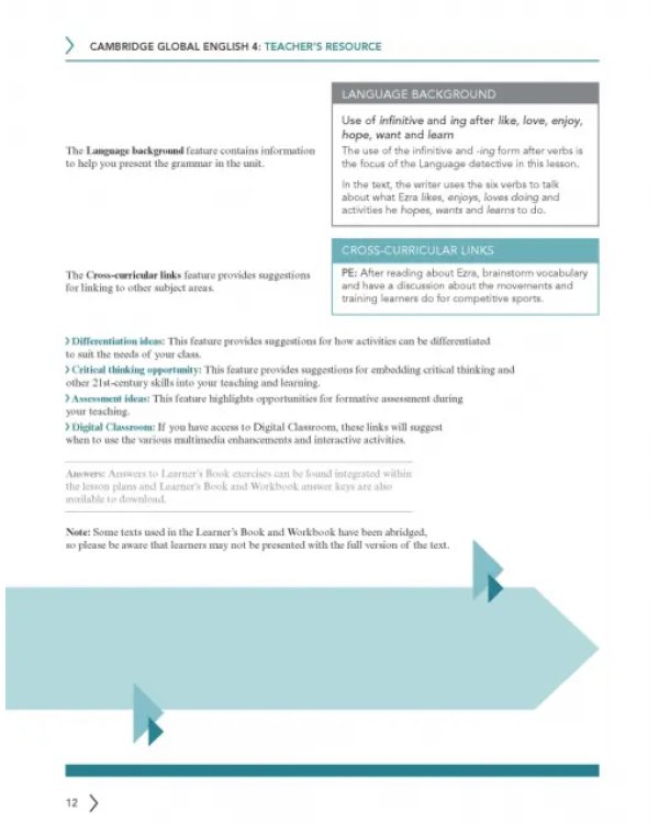 Cambridge Global English. 2nd Edition. Stage 4. Teacher's Resource with Digital Access