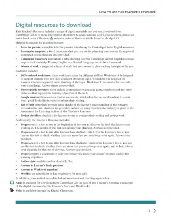 Cambridge Global English. 2nd Edition. Stage 4. Teacher's Resource with Digital Access