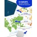 3D-аппликация Карта мира