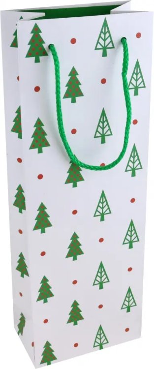 Пакет новогодний ламинированный