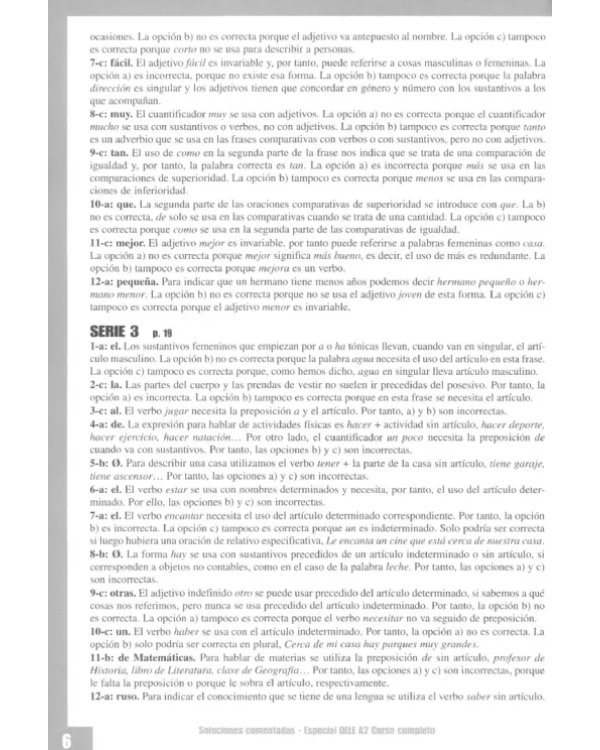 Дополнительное изображение книги «Especial DELE A2. Curso completo. Soluciones comentadas y transcripciones»