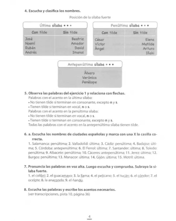 Uso escolar A1. Aula de gramatica. Libro del profesor