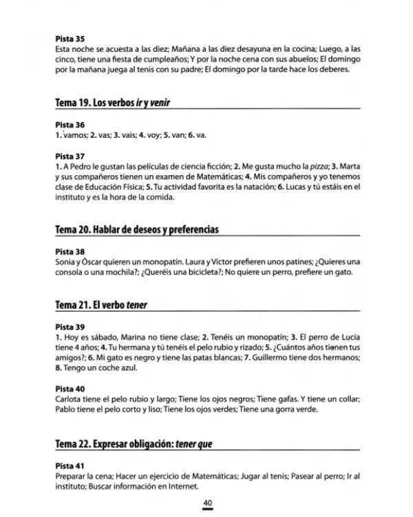 Uso escolar A1. Aula de gramatica. Libro del profesor