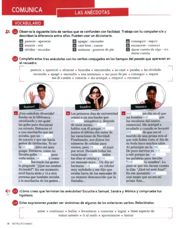 Destellos. Part 1. Student Print Edition + Online access code