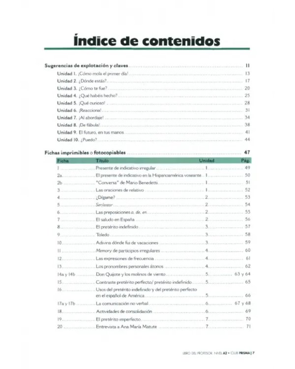 Club Prisma. Nivel A2. Libro del profesor + extension digital
