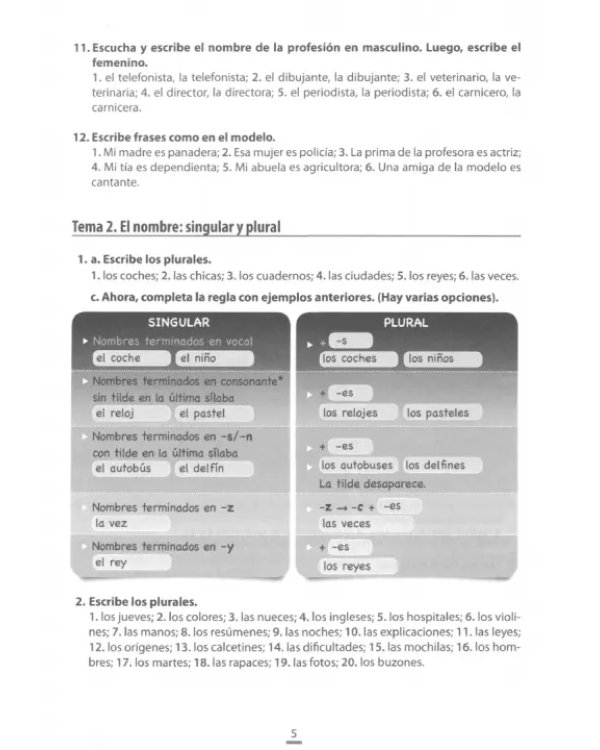 Uso escolar A2+. Aula de gramatica. Libro del profesor
