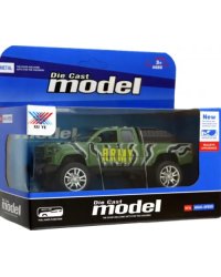 Джип военный, инерционный, зеленый