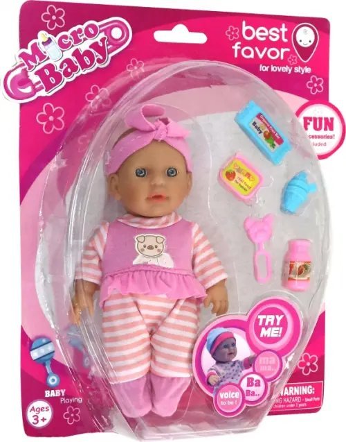 Пупс Micro Baby, девочка Пупс Micro Baby, девочка