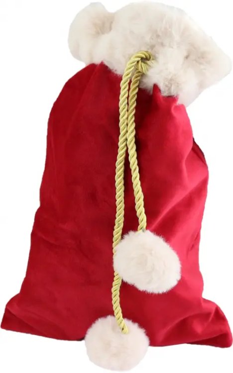 Мешки для подарков Мешочек из бархата, бордовый