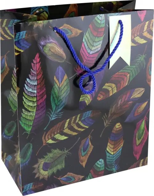 Подарочная упаковка Пакет подарочный Магические перышки
