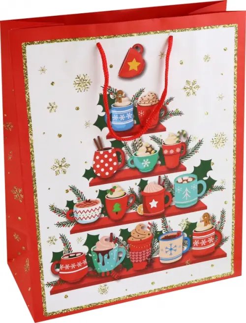 Пакет подарочный Кружки