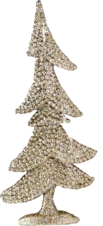 Украшения елочные Подвесное украшение Золотая елочка