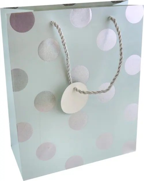 Подарочная упаковка Подарочный пакет Синий лен