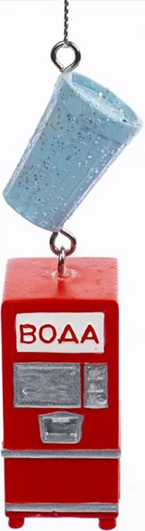 Украшения елочные Новогоднее украшение Автомат с водой