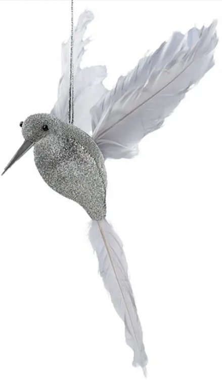 Украшения елочные Новогоднее украшение Колибри