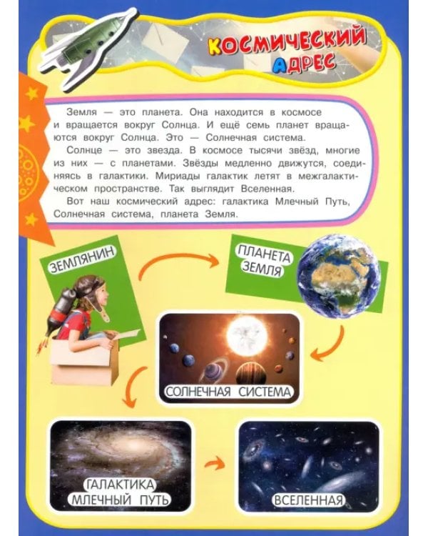 Учись, играя. 5-7 лет. Космос