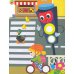 На дороге. Книга с наклейками. 1+
