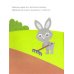 Зайчик. Книжка с наклейками. 1+
