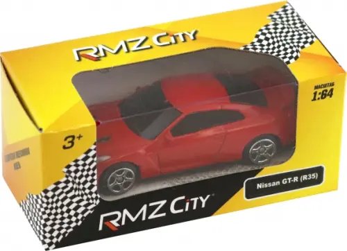 Машина Nissan GTR R35, красная Машина Nissan GTR R35, красная