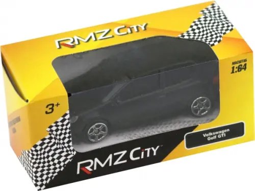 Машина Volkswagen Golf GTI, черная Машина Volkswagen Golf GTI, черная