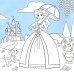 Сверкающие принцессы. Укрась фольгой! (розовая)