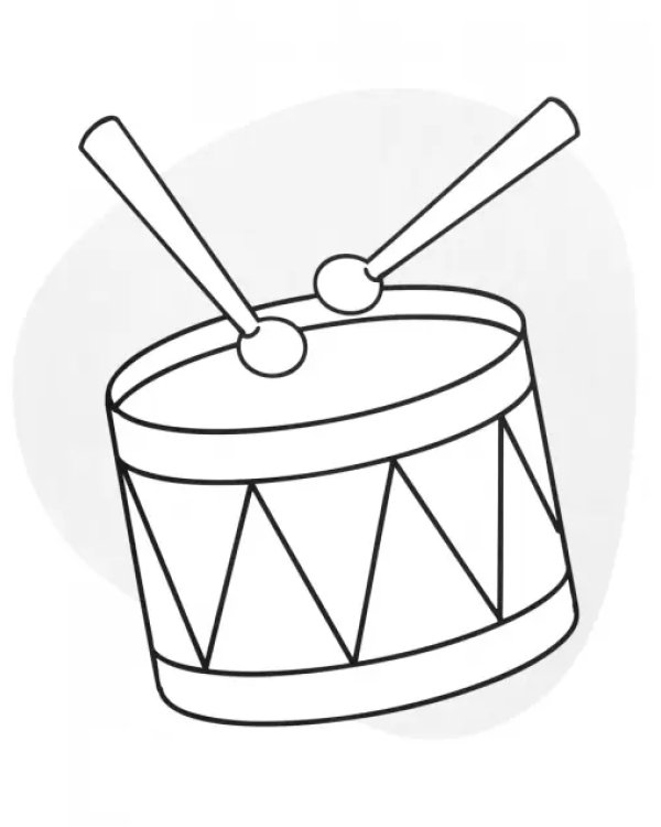 Веселые мелки (голубая)