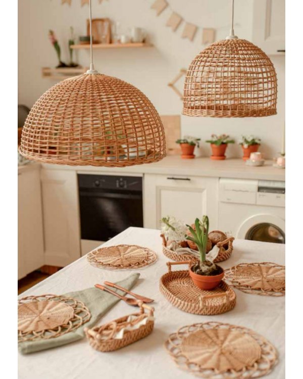 Плетем из бумажной лозы. Экоидеи для кухни