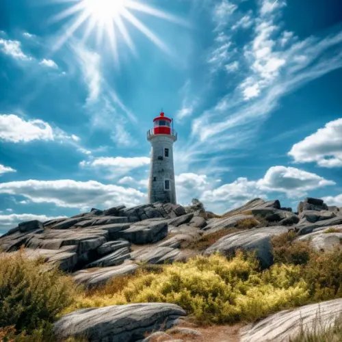 Алмазная мозаика Путь к маяку