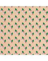 Упаковочная бумага Снеговик