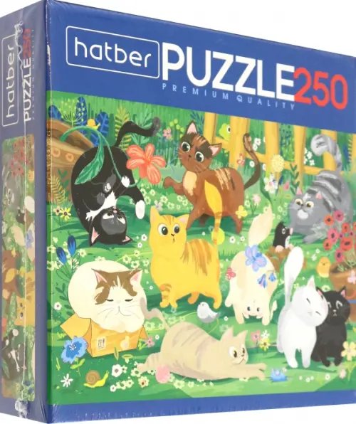 Обложка книги «Пазл-250 Кошкин день»