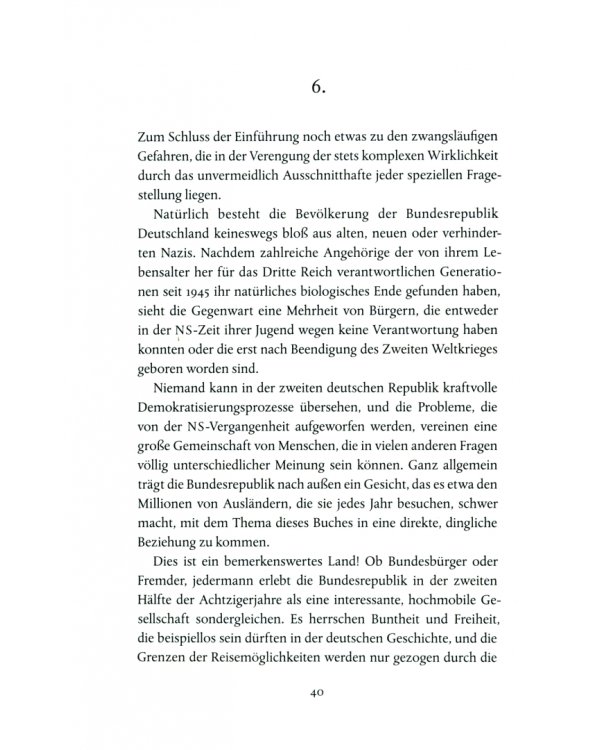 Die zweite Schuld Oder Von der Last Deutscher zu sein