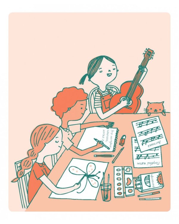 500 идей для творческого развития. Играем, изображаем, рисуем, танцуем, поем, пишем, строим