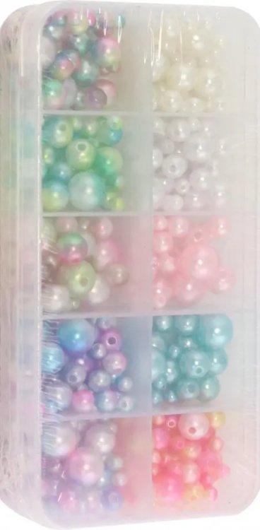 Наборы для творчества Набор бусин №12, перламутровых