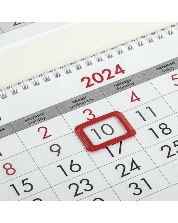 Календарь квартальный на 2024 год Protea