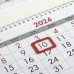 Календарь квартальный на 2024 год Символика