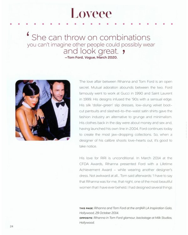 Rihanna: and the Clothes She Wears