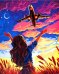 Обложка книги «Картина по номерам на холсте с подрамником Воздушные мечты»