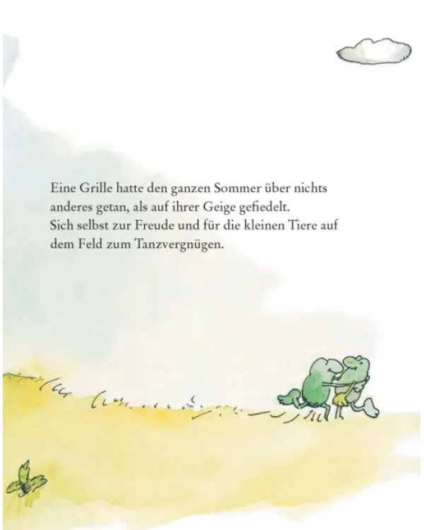 Die Fiedelgrille und der Maulwurf