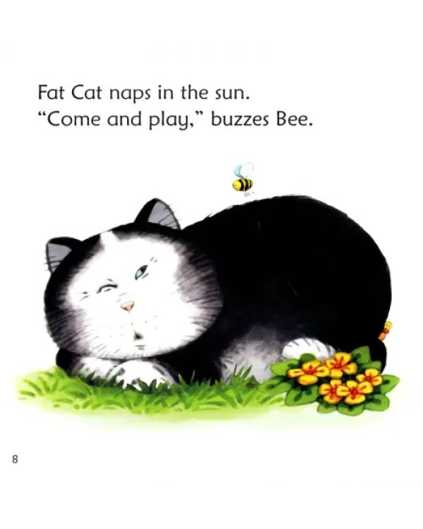 Дополнительное изображение книги «Fat cat on a mat and other tales with CD»