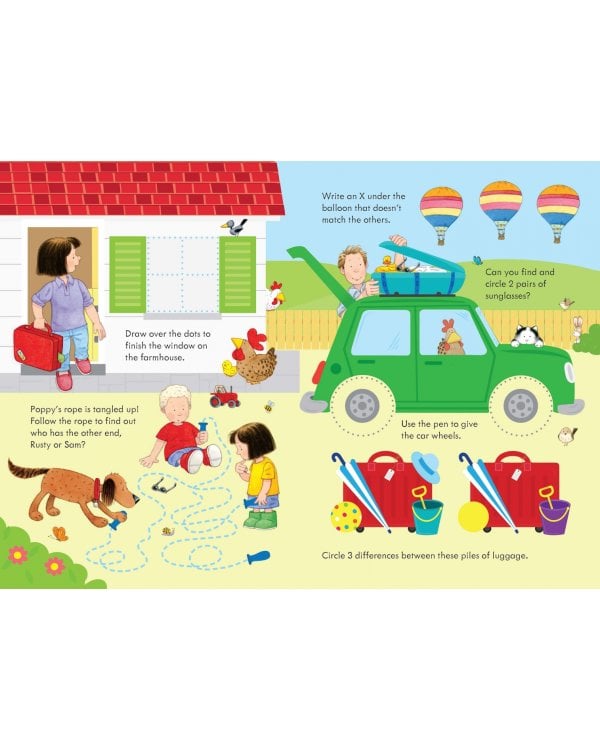 Poppy and Sam's Wipe-Clean Summer Activities