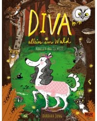 Diva allein im Wald