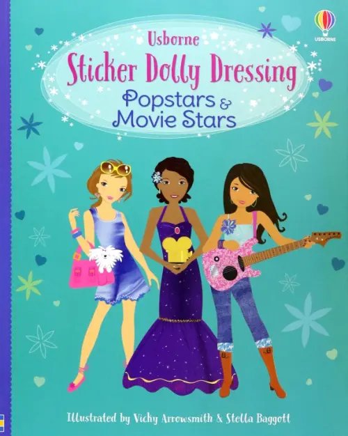 Sticker Dolly Dressing Popstars & Movie Stars