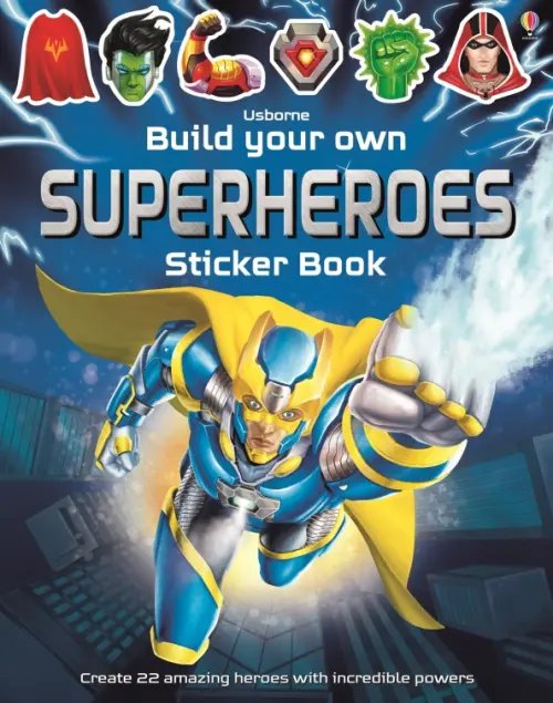 Build Your Own Sticker Book Build Your Own Superheroes Sticker Book