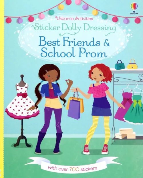 Sticker Dolly Dressing Best Friends and School Prom