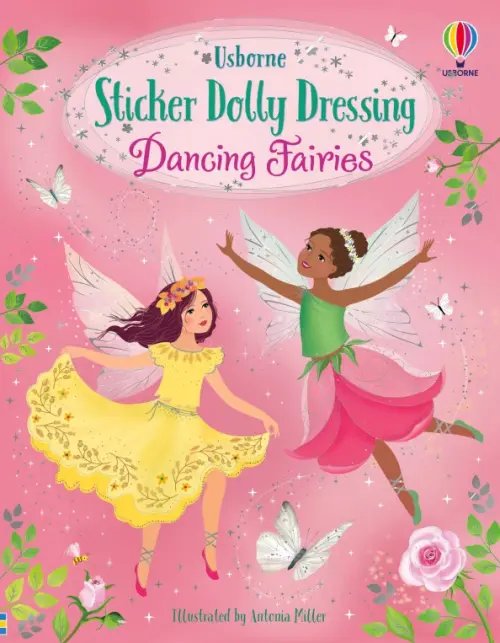 Usborne Sticker Stories Sticker Dolly Dressing Dancing Fairies