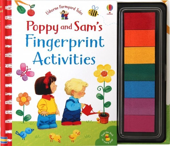Usborne Farmyard Tales Poppy and Sam's Fingerprint Activities